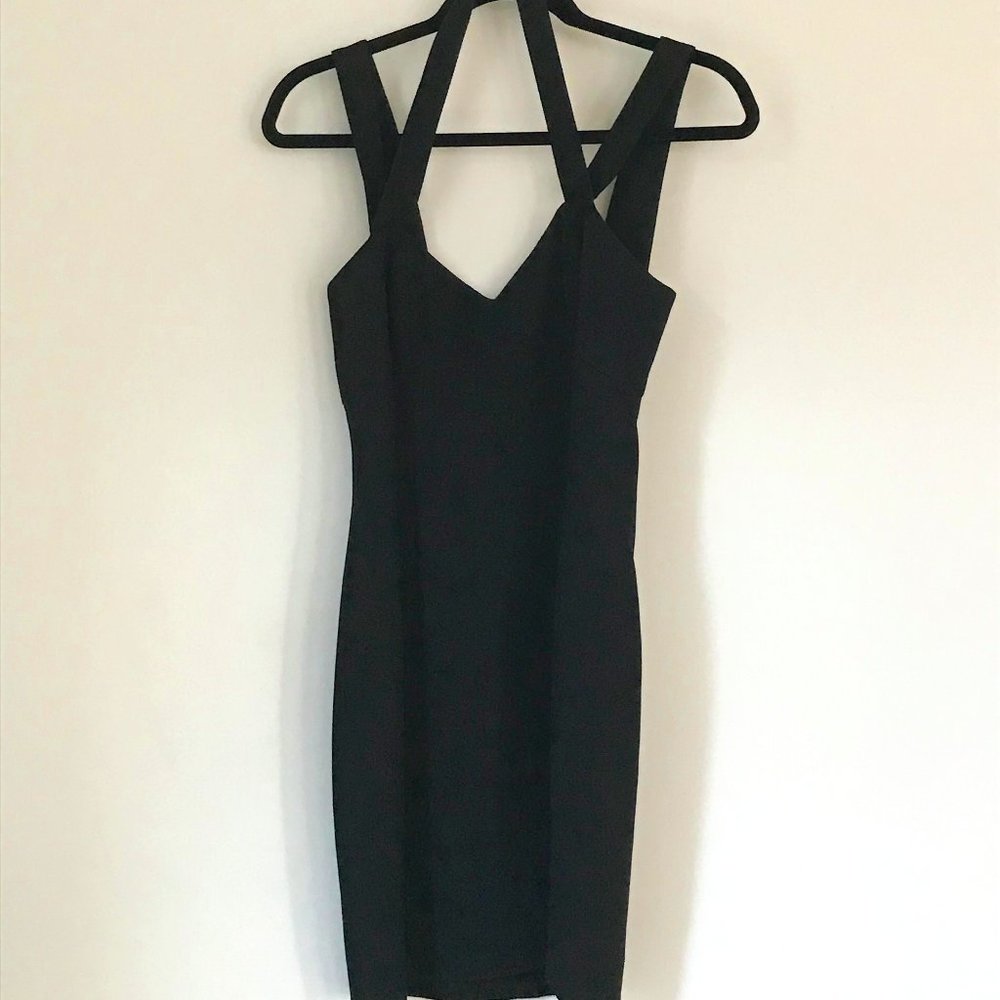 vintage nicole miller // halter party dress